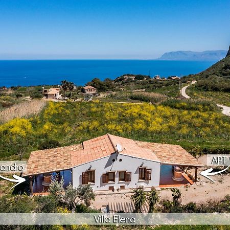 Villa Elena Vicino La Riserva Naturale Dello Zingaro スコペッロ エクステリア 写真