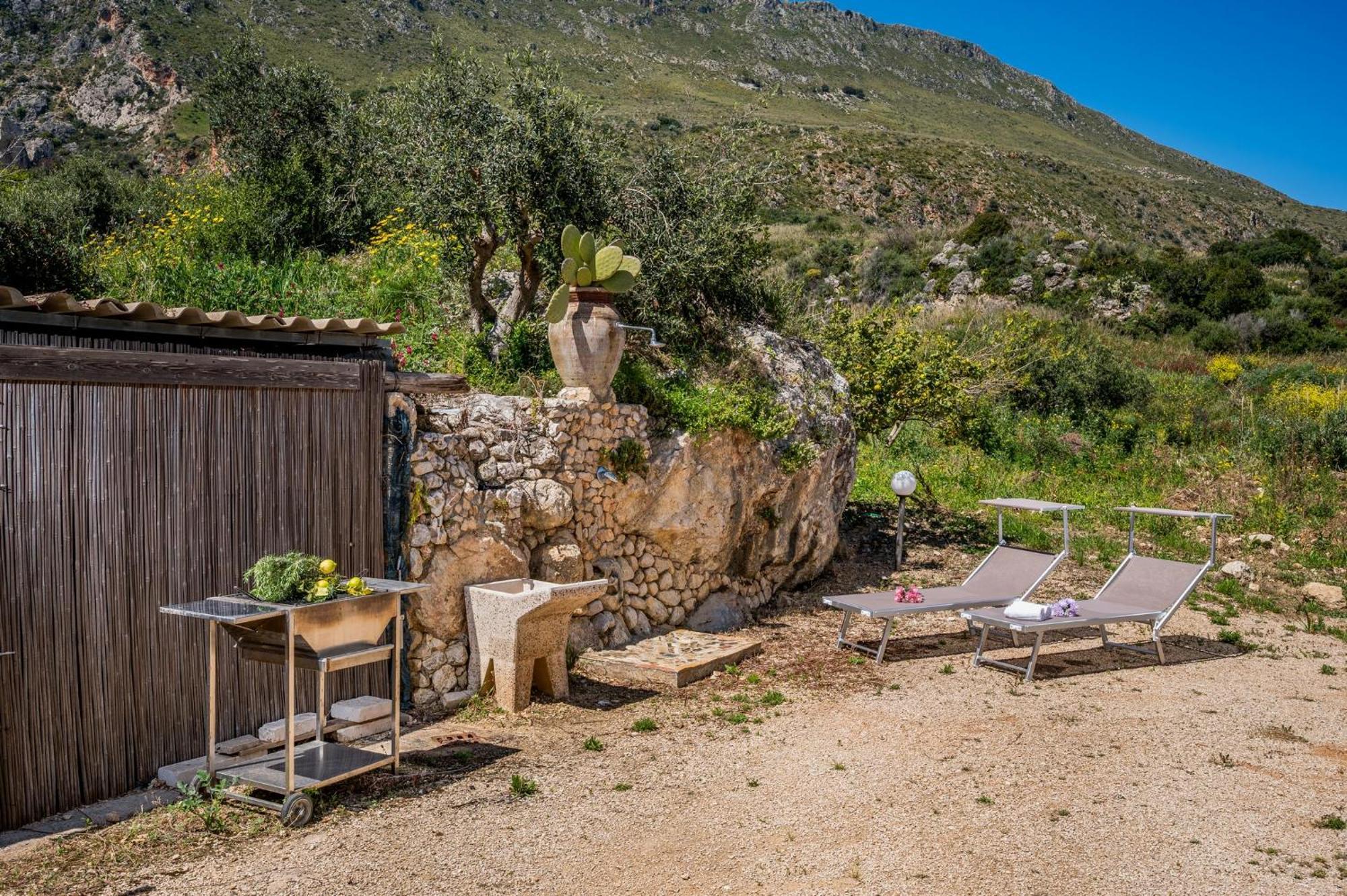 Villa Elena Vicino La Riserva Naturale Dello Zingaro スコペッロ エクステリア 写真