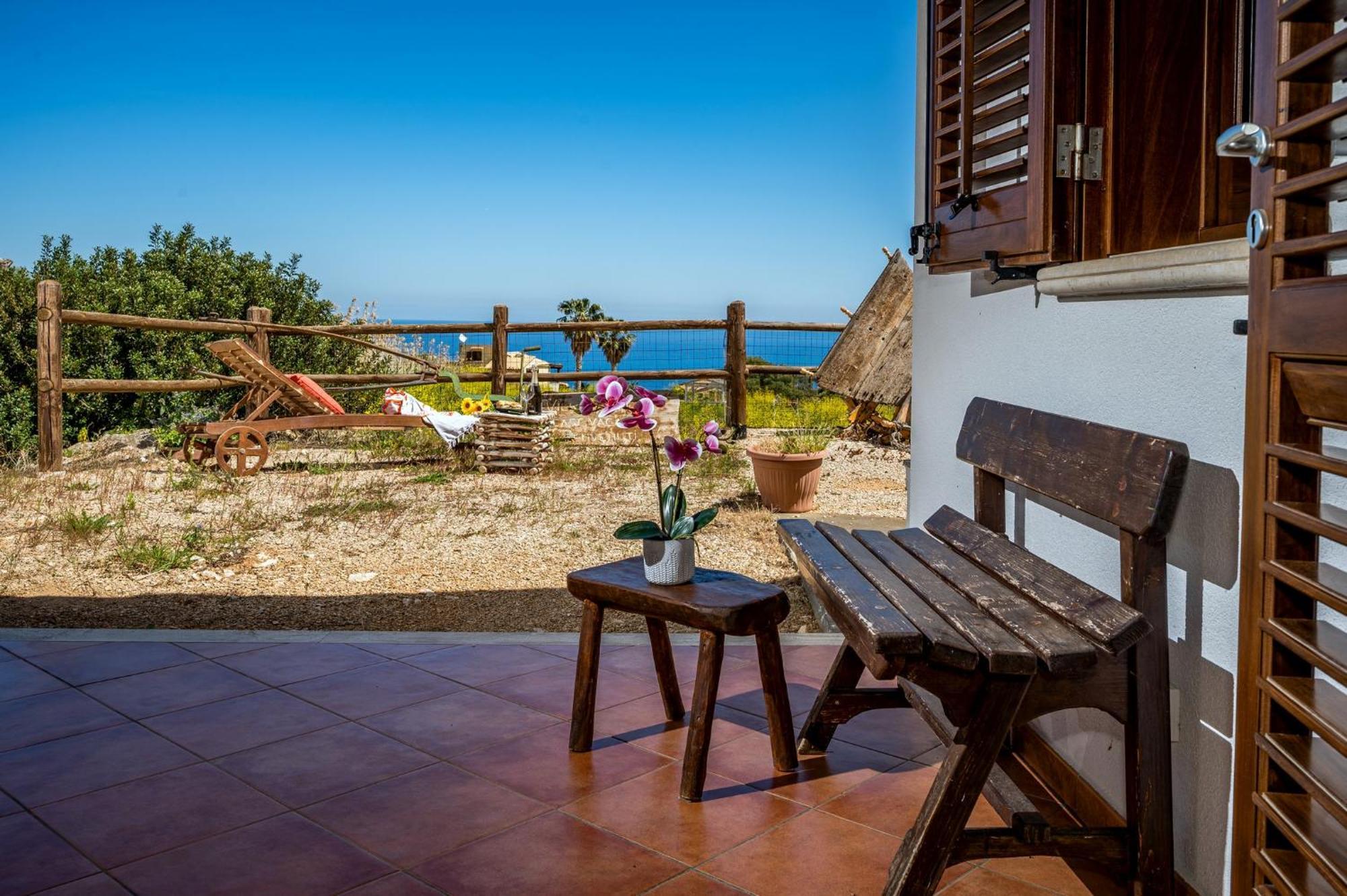 Villa Elena Vicino La Riserva Naturale Dello Zingaro スコペッロ エクステリア 写真